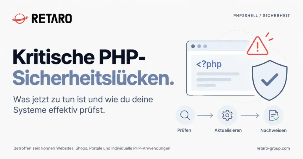 PHP2Shell zeigt es auf: Sicherheit wird mit KI noch wichtiger und bleibt ein spannendes Thema. Wir helfen Ihnen, Ihren Server abzusichern und sich zu schützen.