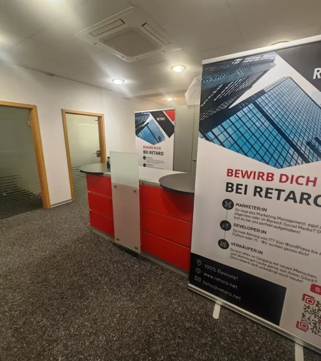 Office Standort Wehr - Eingangsbereich der Webdesign Agentur Retaro